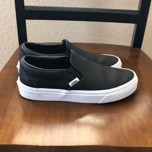 Perf leather slip-on Vans